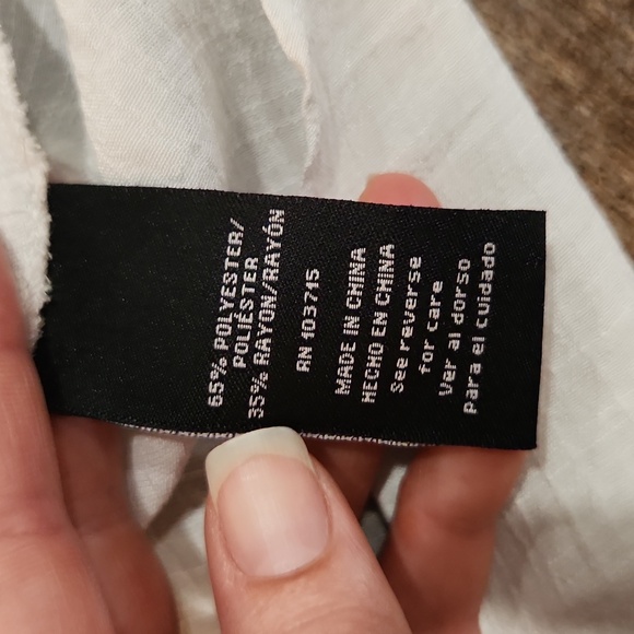 Zac & Rachel, Striped, Ombré Top ,button blue and white women PS - Picture 6 of 9